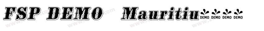 FSP DEMO   Mauritiu字体转换